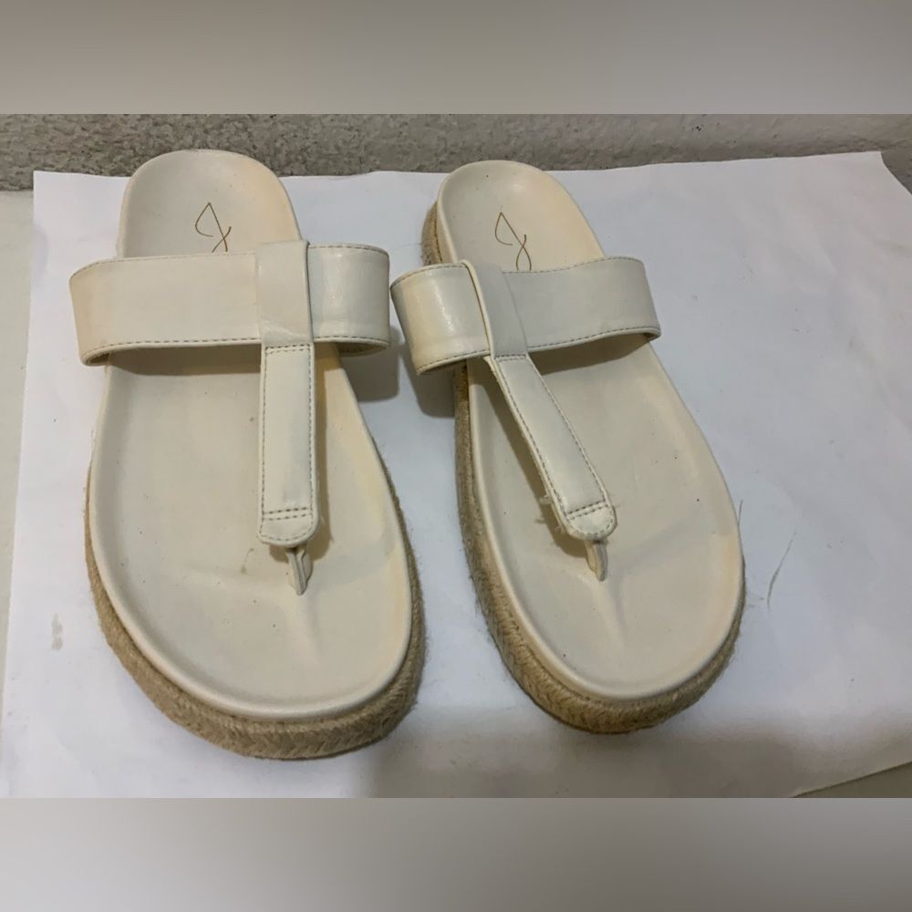 JOIE SANDALS cream off white women’s 8.5 M